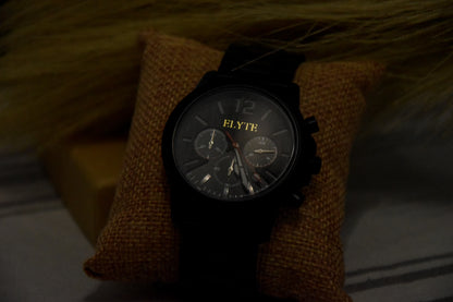 ELYTE Chronograph Wooden Watch