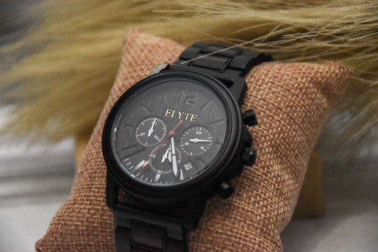 ELYTE Chronograph Wooden Watch