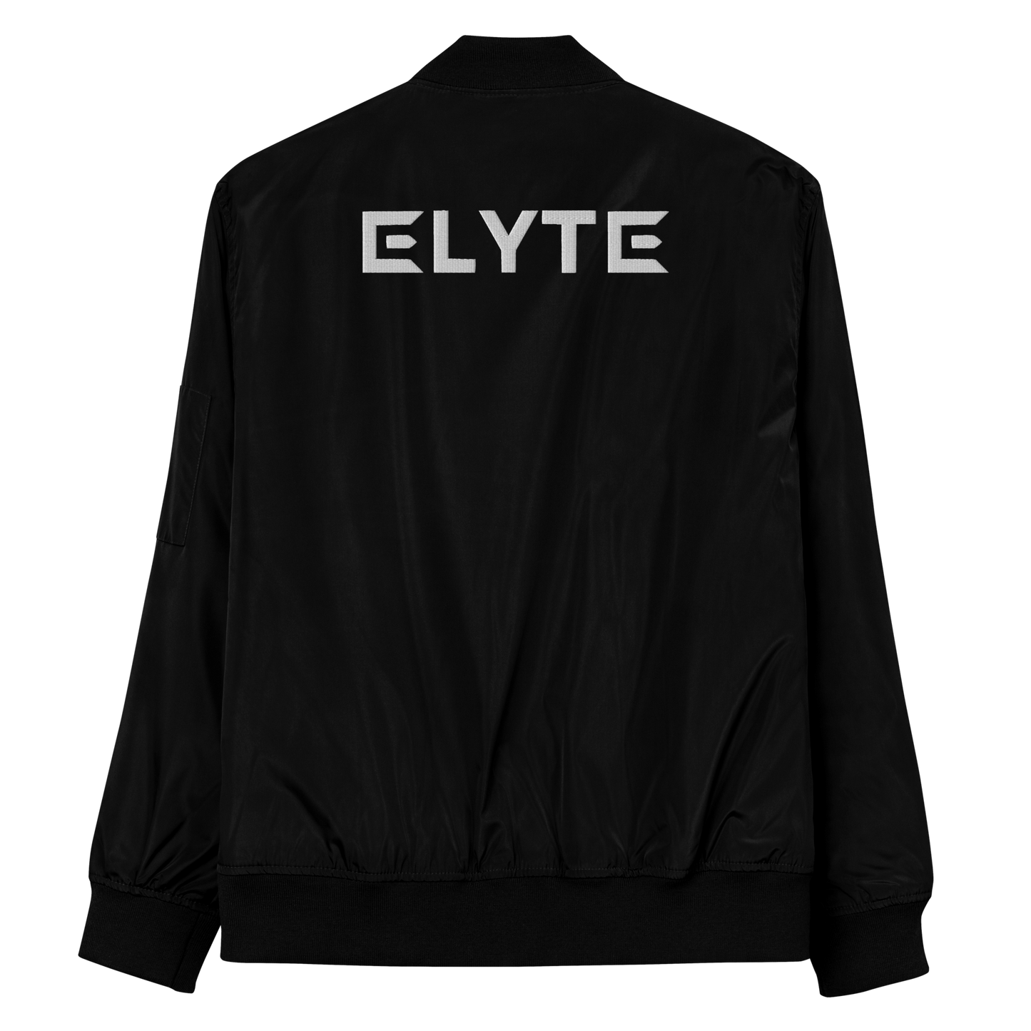 ELYTEWEAR Embroidered Elegance Bomber Jacket